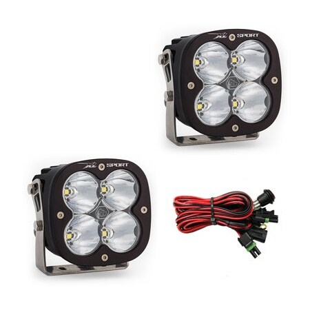 Baja Designs LED Light Pods High Speed Spot Pattern Pair XL Sport Series 567801